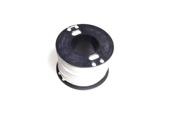 Elektrības vads 1x1,0mm2 balts 1m