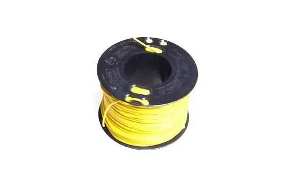 Elektrības vads 1x1,0mm2 dzeltens 1m