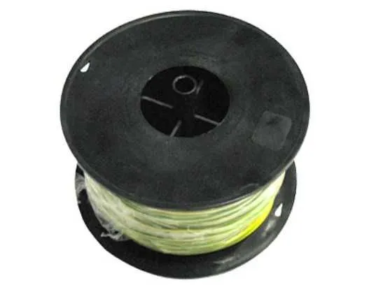 Elektrības vads 1x1,5mm2 dzeltens-zaļš 1m