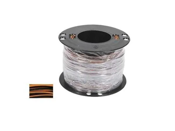 Elektrības vads 1x1,5mm2 brūns-melns 1m