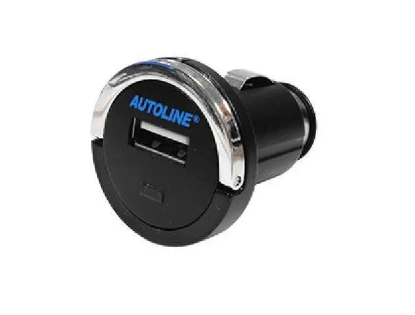 USB autolaadija 12/24V 1200mA