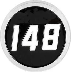 Embleem "148" 1865461M1, 3406973M91