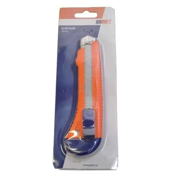 Straight utility knife for wallpapers, 18mm