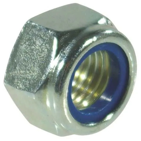 Lukko-mutteri M14x2-14 10,9 DIN985 Zn