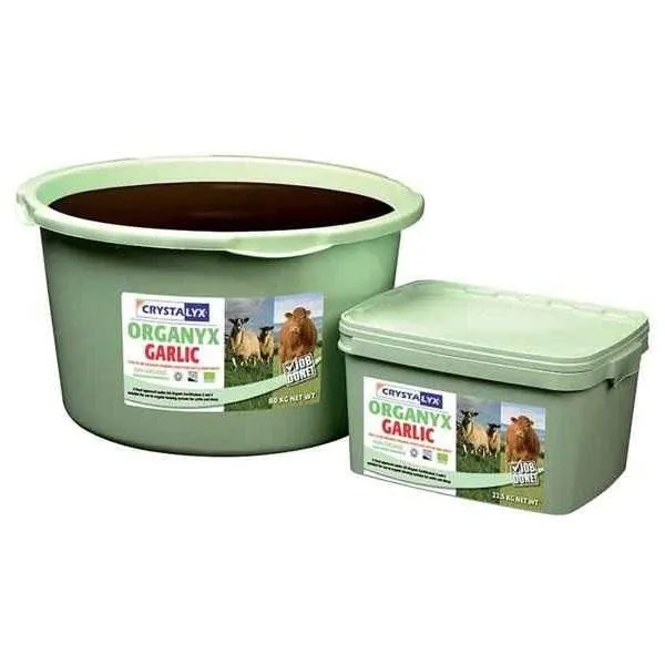 Минеральный корм ORGANYX GARLIC 80кг.