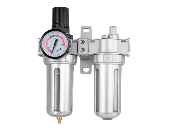 Vee-eraldi-rõhuregulaator 1/4" 0-10bar 1200l/min