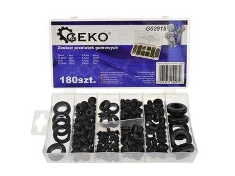 Juhtme läbiviikude komplekt 180tk GEKO