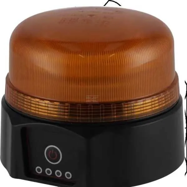 Vilkur magnetiga LED 12V Ø123/98mm