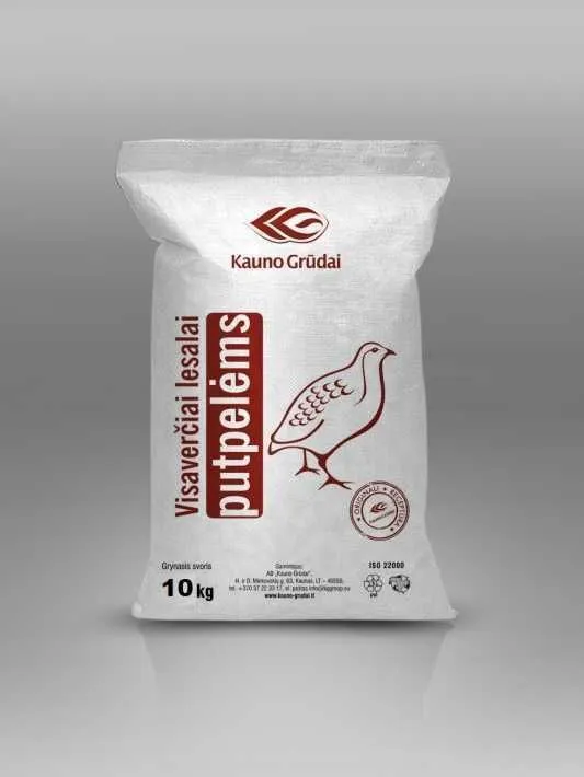 Vuttide täissööt 10kg KAUNO GRUDAI P10
