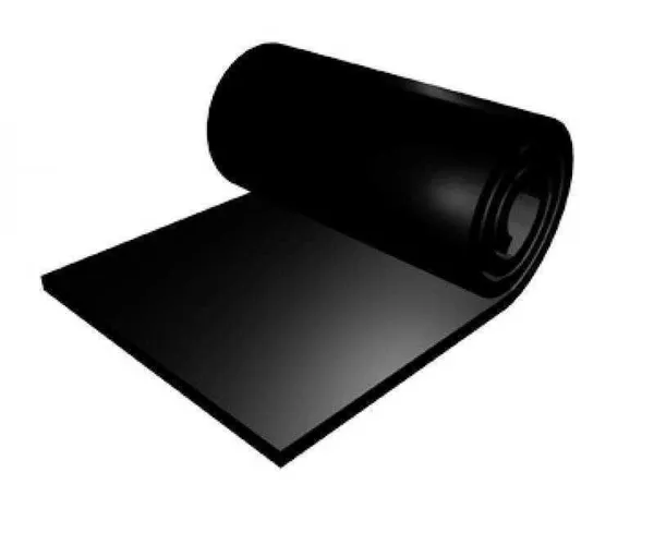 Eļļas izturīga gumijas plāksne L1200 #4mm + 1PR 65Sh