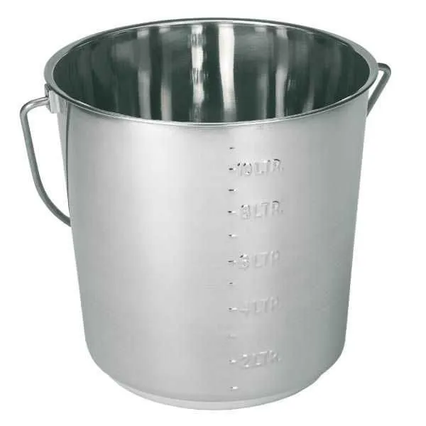 Roostevaba ämber 12,3L skaalaga