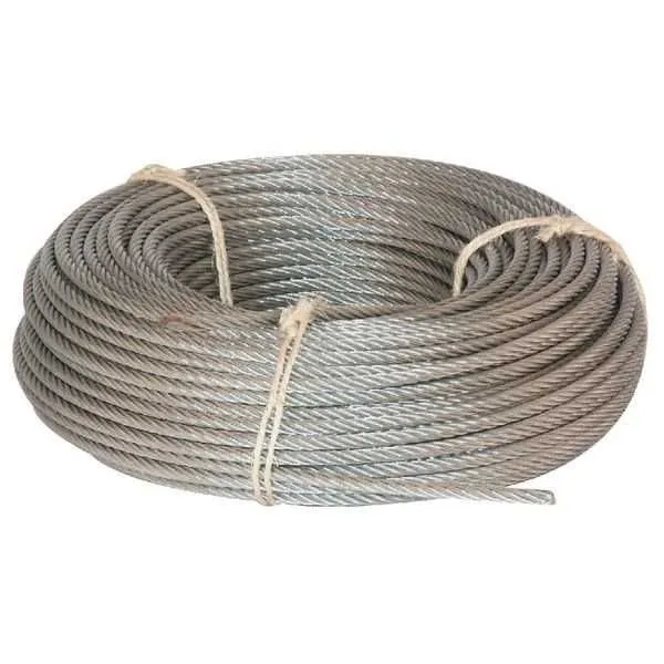 Tērauda trose 4mm 6x19+FE 1770N/mm² 100m